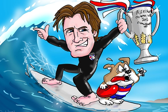 Western-Bulldogs-cartoon-caricature-Cardytoons